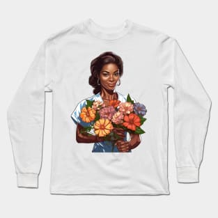 Black Nurse #3 Long Sleeve T-Shirt